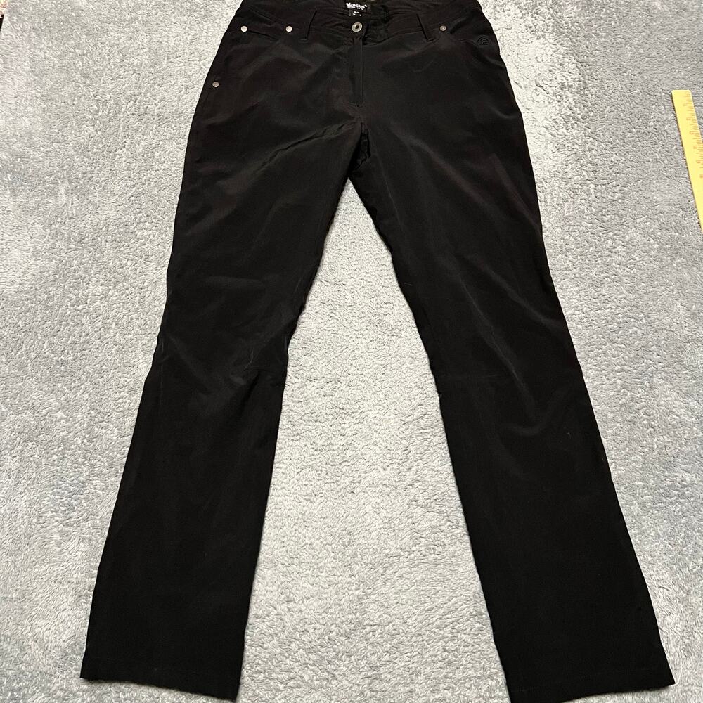 Abacus Golf Pants Mens 38 Count on it Lined Black Stretch Trousers Performance